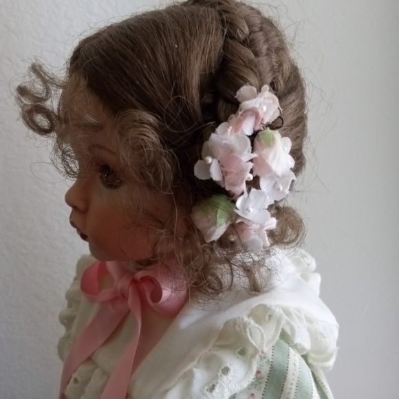 1991 Artist Reproduction Porcelain Doll Emily Dianna Effner   19" - Picture 5 of 11